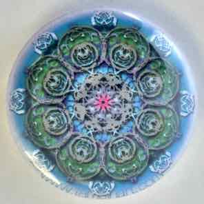 1 INCH BUTTON
GREEN BLUE 1