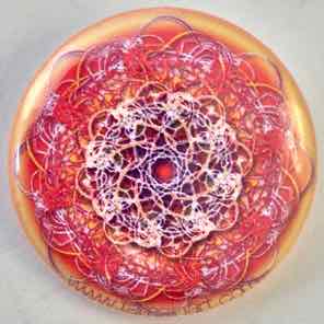 1 INCH BUTTON
ORANGE INDIGO 1