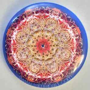 1 INCH BUTTON
ORANGE INDIGO 2