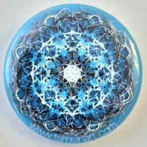 1 INCH BUTTON
CRYSTAL BLUE 2 TURQUOISE