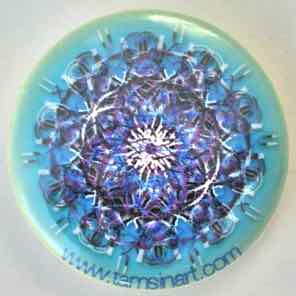 1 INCH BUTTON
TURQUOISE YELLOW 1.1