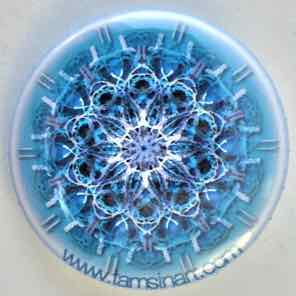 1 INCH BUTTON
TURQUOISE 2
