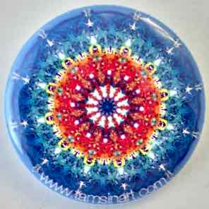 1 INCH BUTTON
MULTI 4 RAINBOW