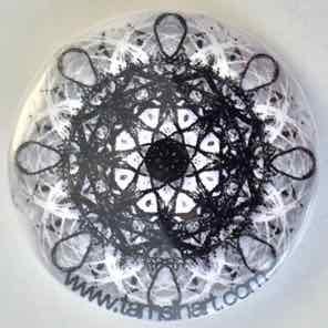 1 INCH BUTTON
SILVER LACE 1