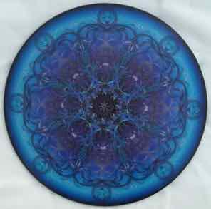 12 INCH ROUND GLASS
TRIVET
BLUE 1