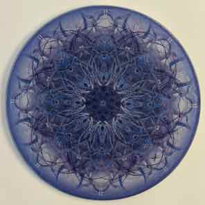 8 INCH ROUND GLASS
TRIVET
CRYSTAL BLUE 1