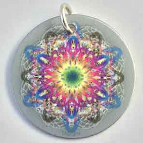 1 INCH METAL CHARM ATOM 2