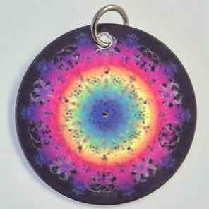 1 INCH METAL CHARM MULTI 1 BLACK
