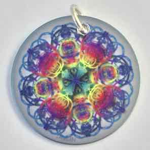 1 INCH METAL CHARM MULTI 6