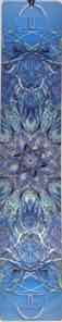 8 INCH METAL BOOKMARK
CRYSTAL AQUA BLUE 1